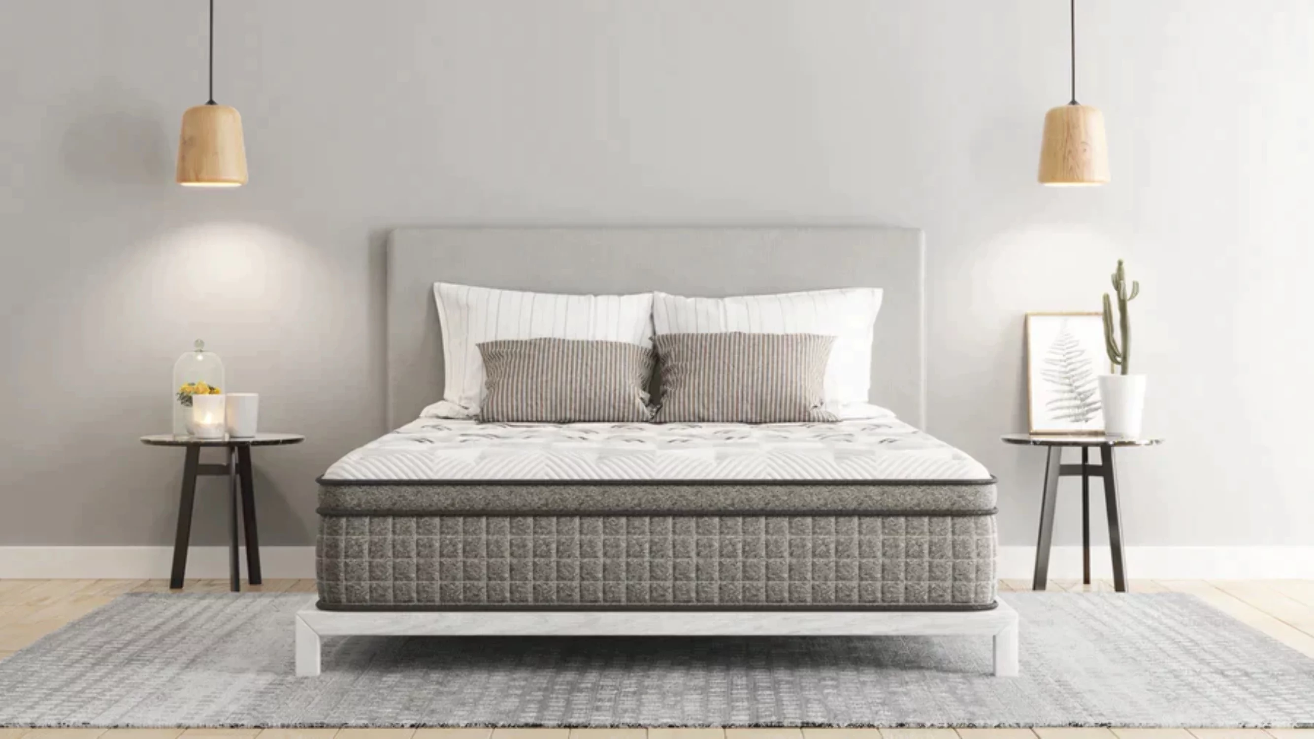 Diamond Mattress Drift Euro Top Medium Hybrid 12 Mattress - Made in USA