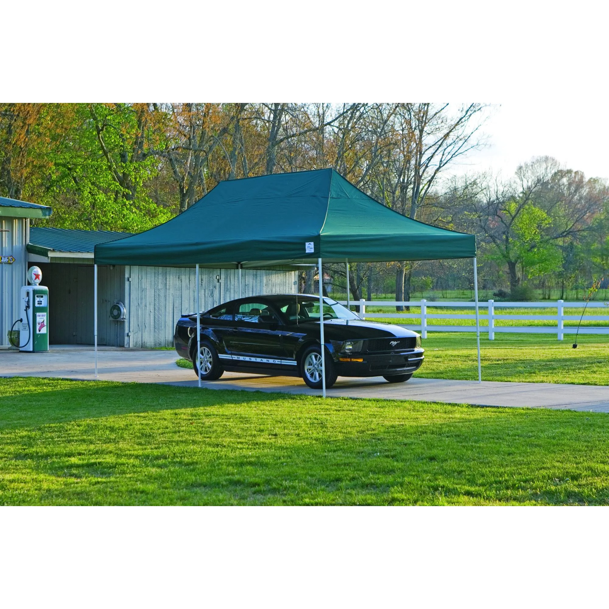 ShelterLogic | Pop-Up Canopy HD 10& x 20& Straight Leg - Green
