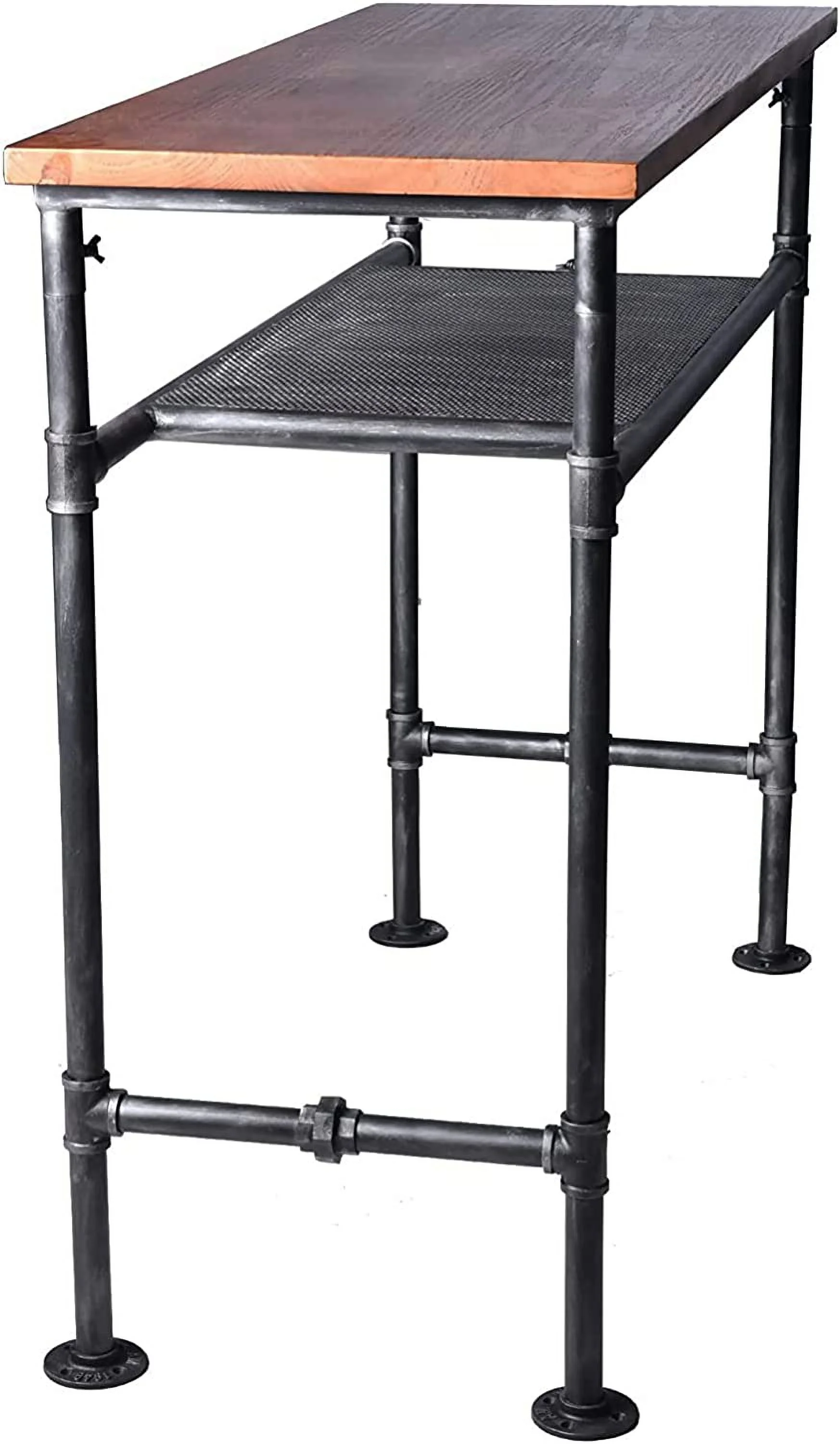 TJUNBOLIFE Table 47" High Top   Height Pub Table Sofa Console Table Rectangular Kitchen &amp