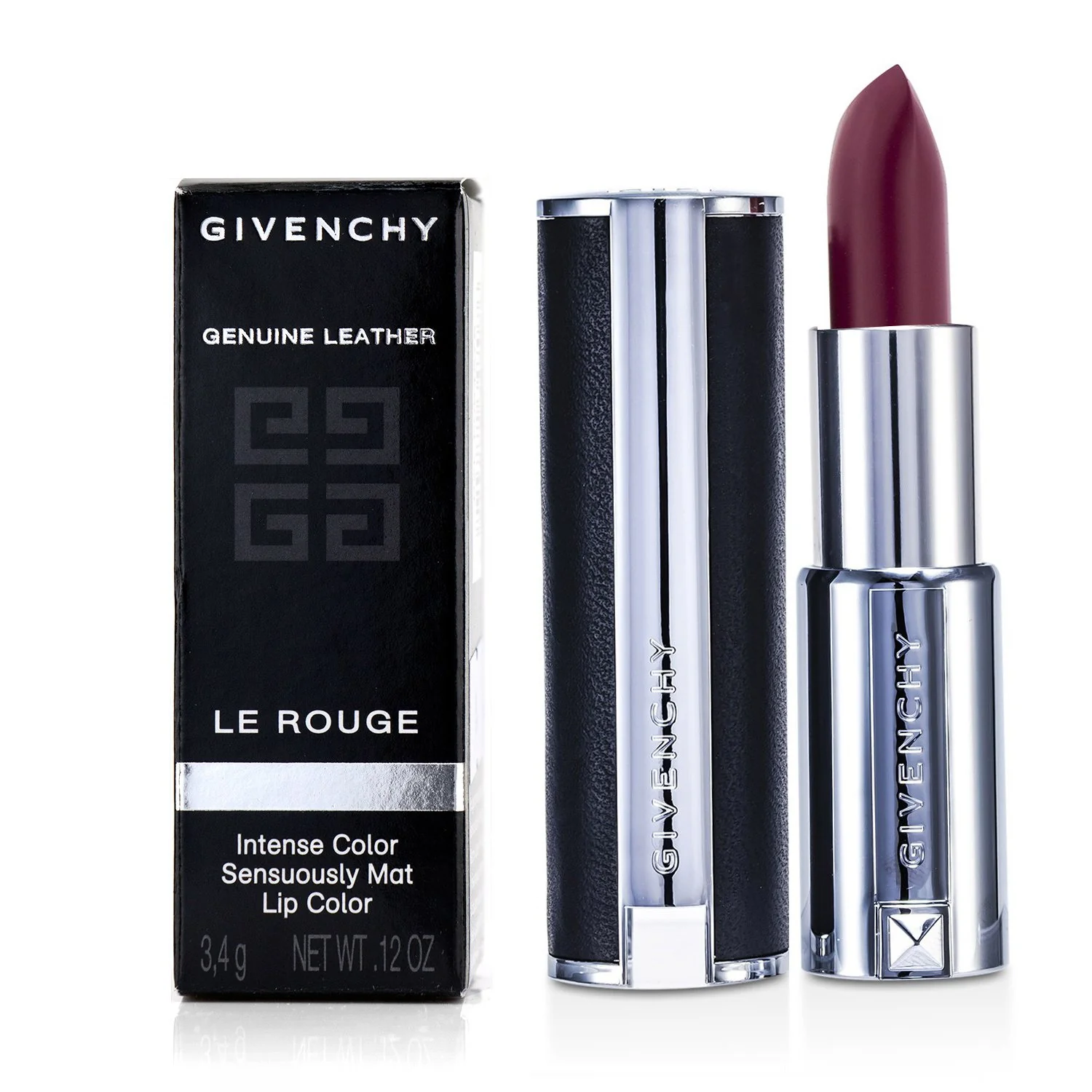 Givenchy Le Rouge Intense Color Sensuously Mat Lipstick - # 202 Rose Dressing  3.4g/0.12oz