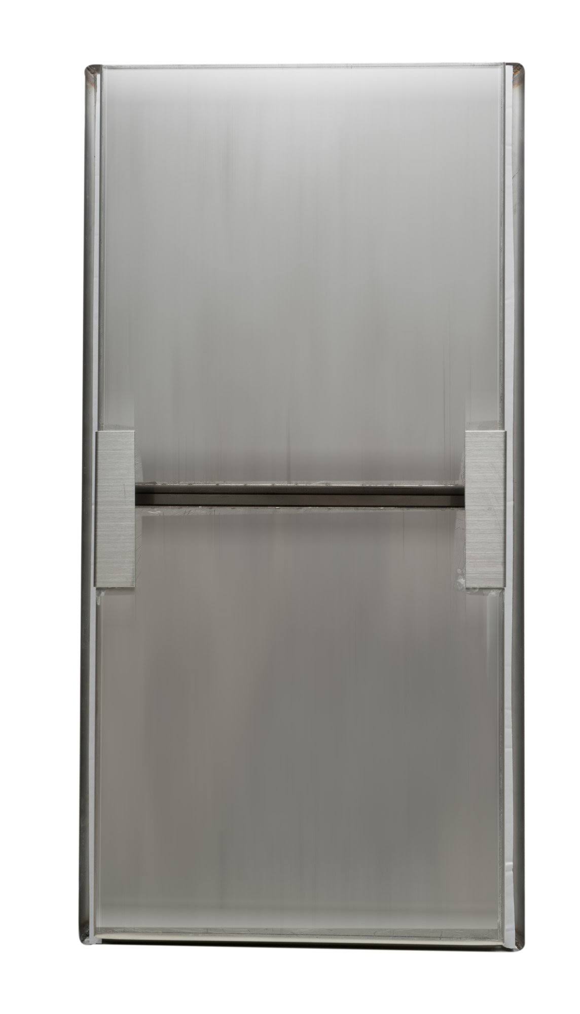 Alfi Brand ABN1224-BSS 12 x 24 Brushed Stainless Steel Vertical Double Shelf Bath Shower Niche