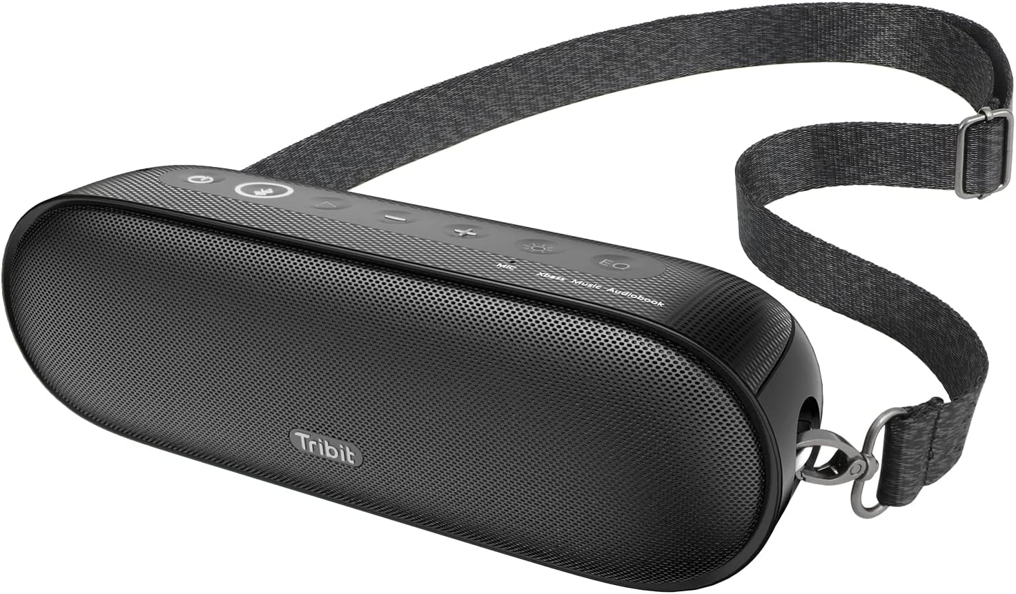 Tribit XSound Mega Portable Bluetooth Speaker, Loud & Deep Bass with Pure Titanium Drivers, IPX7 Waterproof, LED Lights, 20H Playtime