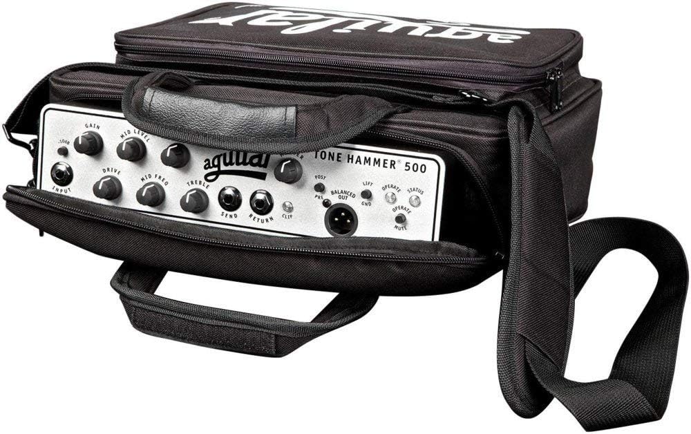 Aguilar Tone Hammer 500 Super Light 500 Watt Solid State Bass Amplifier Head with Drive Control