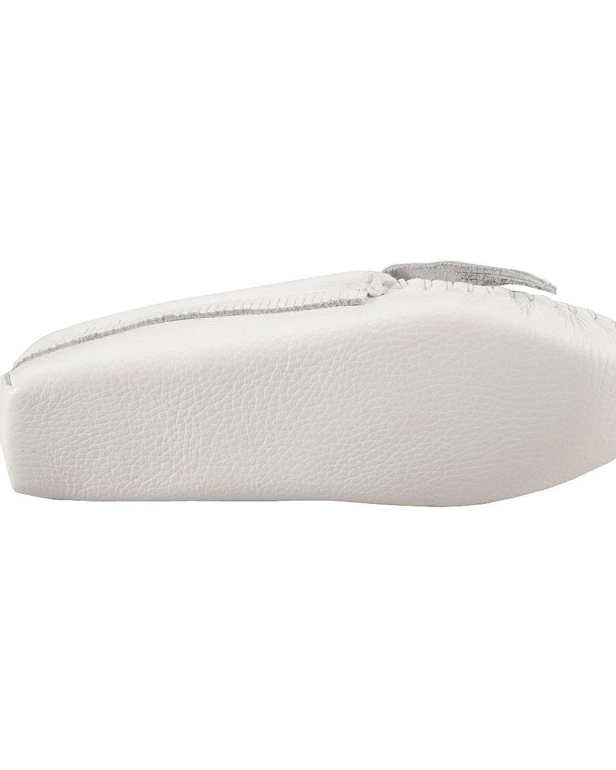 Minnetonka Thunderbird Softsole Moccasin - White