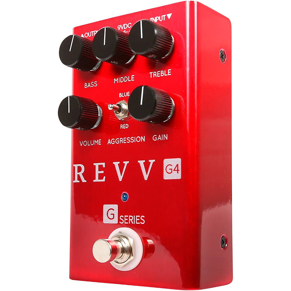 Revv Amplification G4 Distortion u0026 OVERDRIVE Pedal