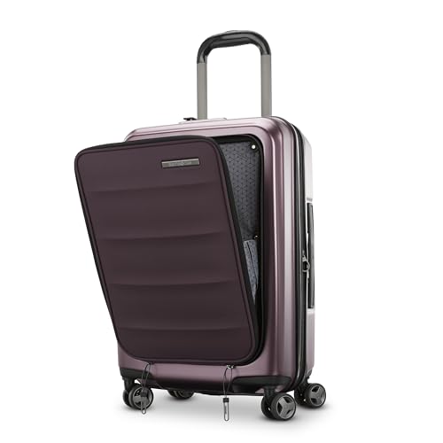 Samsonite Carry-On Pro Front Pocket Hardside Expandable 21-Inch Octiv Luggage: Durable & Impact Resistant, 360° Aero Trac Spinner Wheels