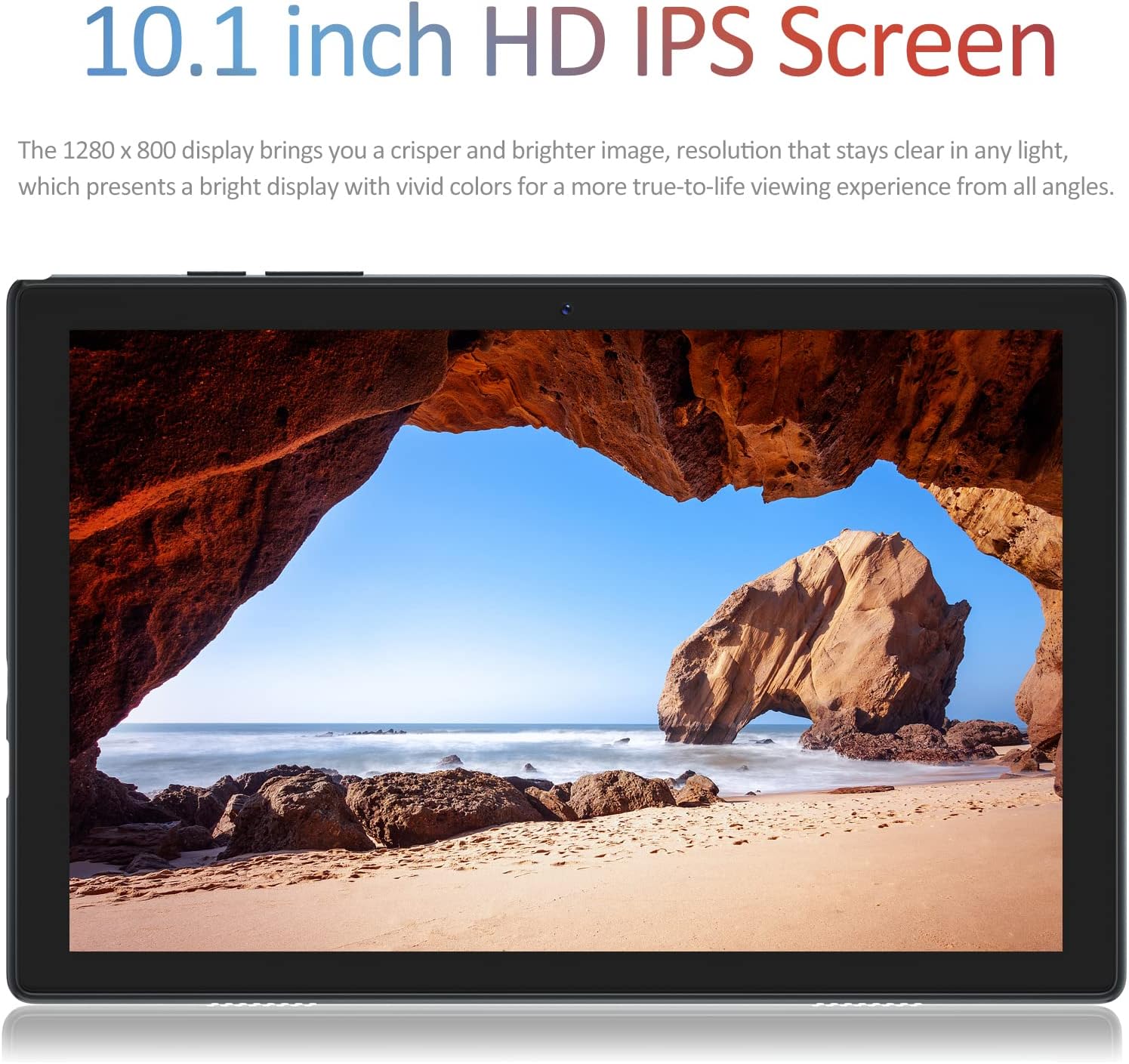 Android Tablet 10 inch 2022 Android 10.0 OS WiFi Tablets PC with 10.1'' IPS HD Display, 32GB ROM Storage, Quad Core Processor, 6000mAh Battery