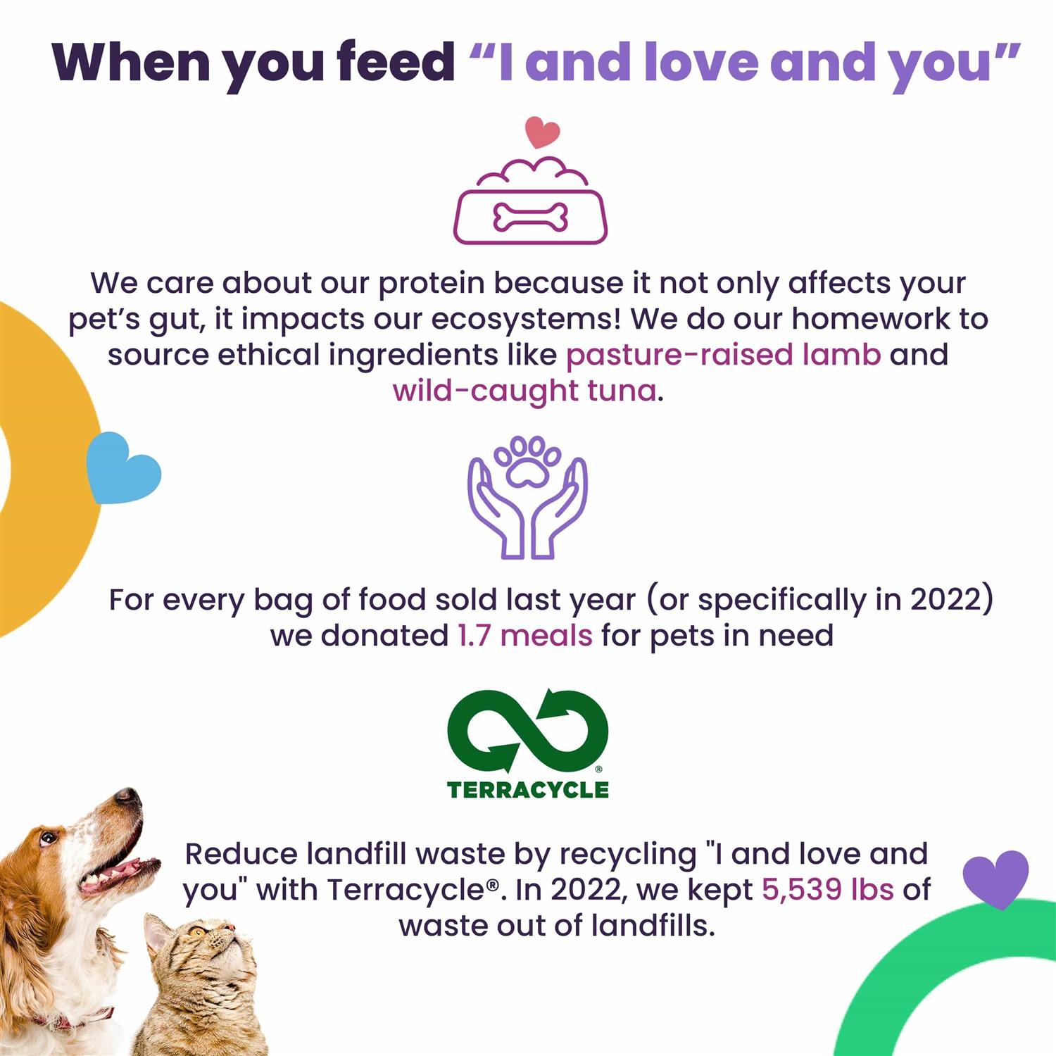I and Love and You Dog Food Baked Saucy - Pet Supplies online store