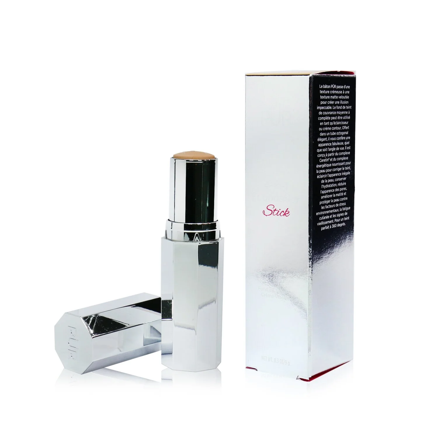 PUR (PurMinerals) 4 in 1 Foundation Stick (Cream To Velvet Matte Foundation) - # Porcelain  9g/0.3oz