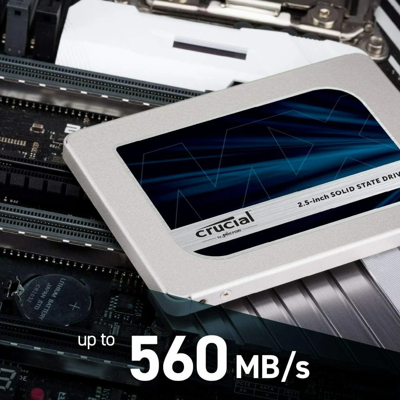 Crucial 1TB SATA Internal Solid State Drive, CT1000MX500SSD1