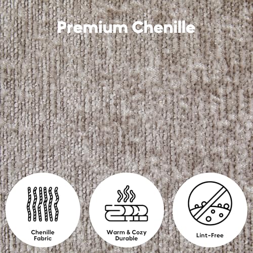Convertible Sleeper Sofa Bed with Cylindrical Pillow, Corduroy Folding Mattress Couch with Fixed-Shape Frame