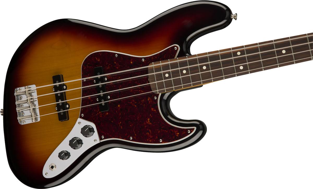 Fender &60s Jazz Bass Pau Ferro, 3 Color Sunburst