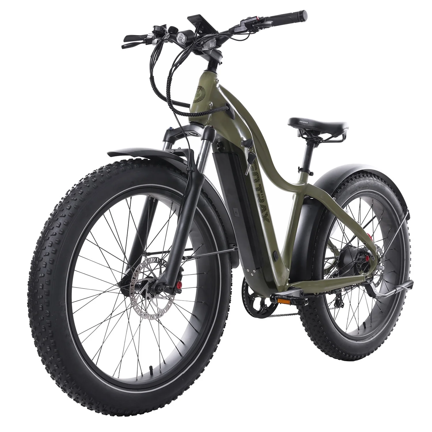 GOTRAX Tundra Electric Bike for Adults, 750W 48V 26 x 4 Fat Tire Adult Dirt Electric Bicycle, 20MPH All Terrain Electric Mountain Bike, Step over