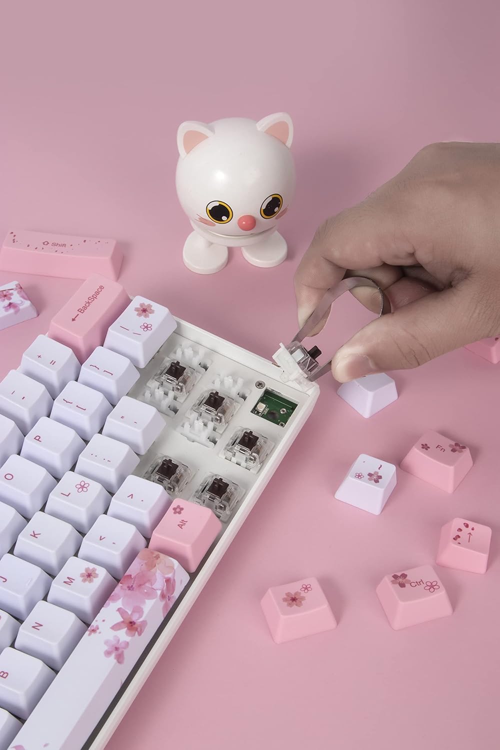 ZMX Cherry Blossom 61 Mechanical Keyboard