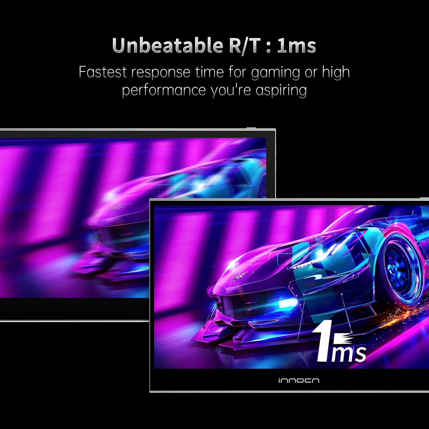 INNOCN 15.6" Portable Monitor - OLED Touch Monitor with Battery Second Touch Screen for Photo Editing with 4K, 100% DCI-P3, 100000:1, 10Bits