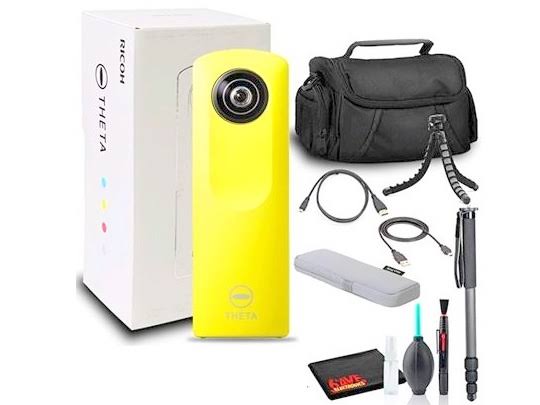 Ricoh Digital Camera Ricoh Theta M15 Yellow 360 A All The Celestial