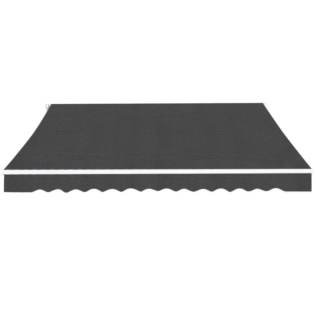 Htovila Folding Awning Manual Operated 157.5" Anthracite