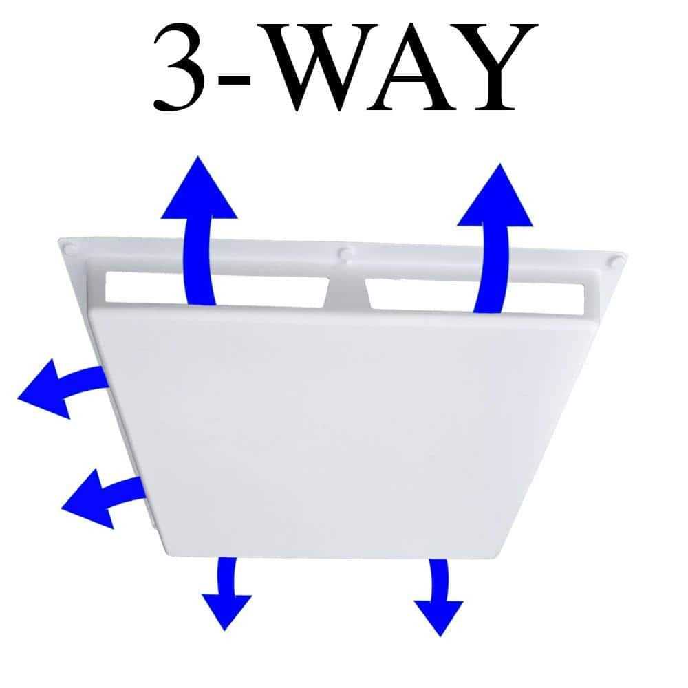 Elima-Draft Commercial 3-Way Magnetic Diffuser Cover 24 x 24 ELMDFTCOM3DEF4233 - Shop Hardware Tools Online Store