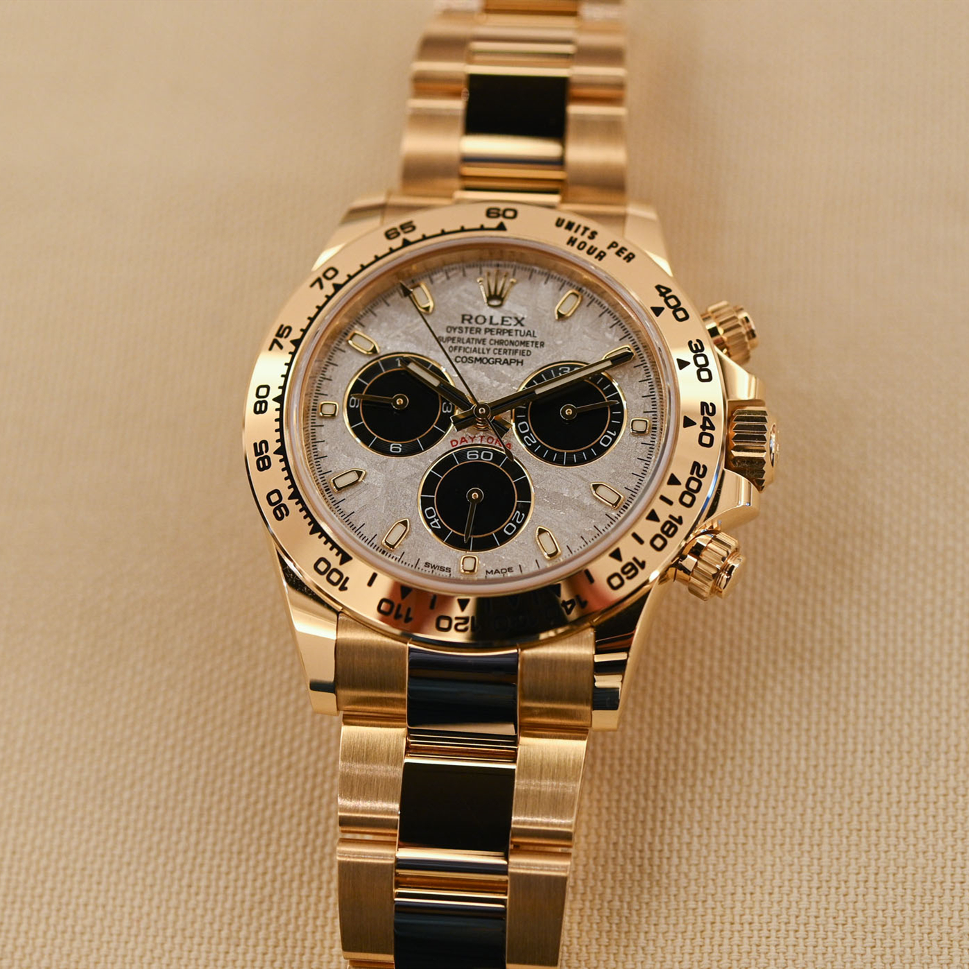 Daytona meteorite multiple styles 40mm