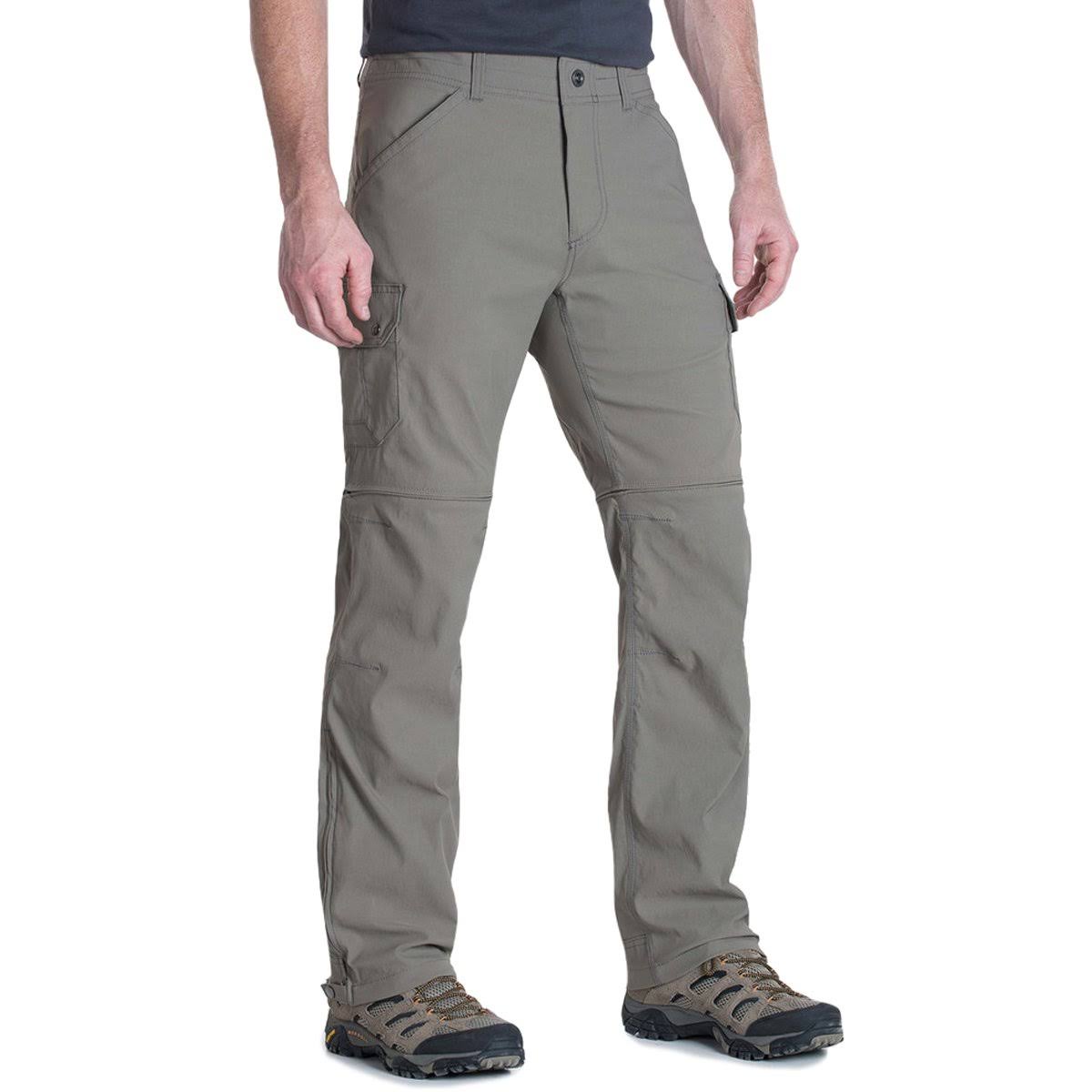 Kuhl Renegade Cargo Convertible Pant Men&s, Khaki, 40