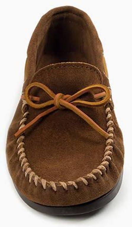 Minnetonka Camp Moc 10.5 Men&s Brown