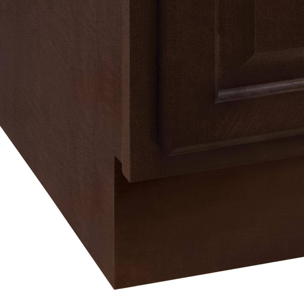 Glacier Bay Hampton 48 in. W x 21 in. D x 33.5 in. H Bathroom Vanity Cabinet Only in Cognac HCOG48DY