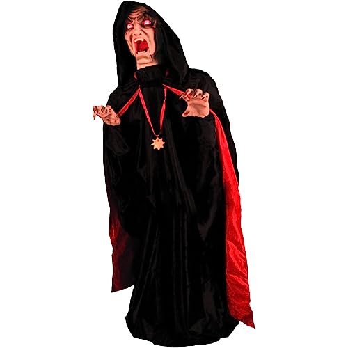 Haunted Hill Farm 5.9 ft. Animatronic Lurching Woman by Tekky, Halloween Animatronic, Scary Indoor House Prop & Decoration