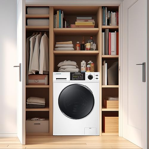 Equator 0 Clearance Compact 110V Ventless 1.62cf/15lbs Sani Combo Washer Dryer - Smart Home Appliances