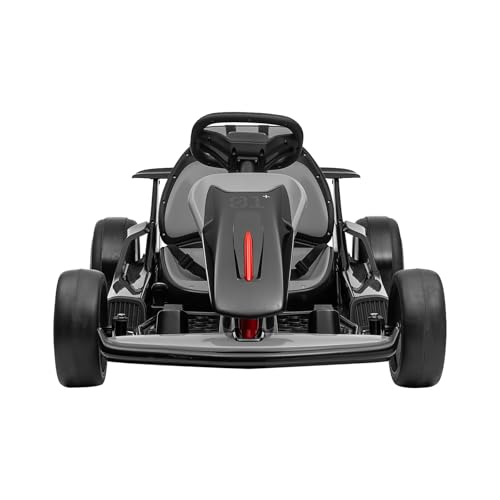 Kids Go Kart, Ride On Drift Kart with Dual 200W Motors, 24V Battery Powered Electric Drift Car, Outdoor 2-Speed Ride On Racing Toy for Boys Girls 6+