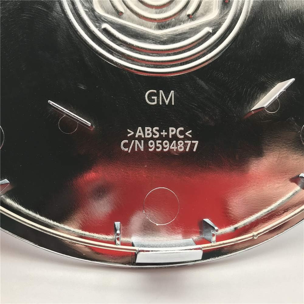 4PCS Set Car ABS Chrome Hub Rim Custom Wheel Center Cap Hubcap Cover 7.875'' 9594877 Fit for 2003-2006 Escalade ESV EXT