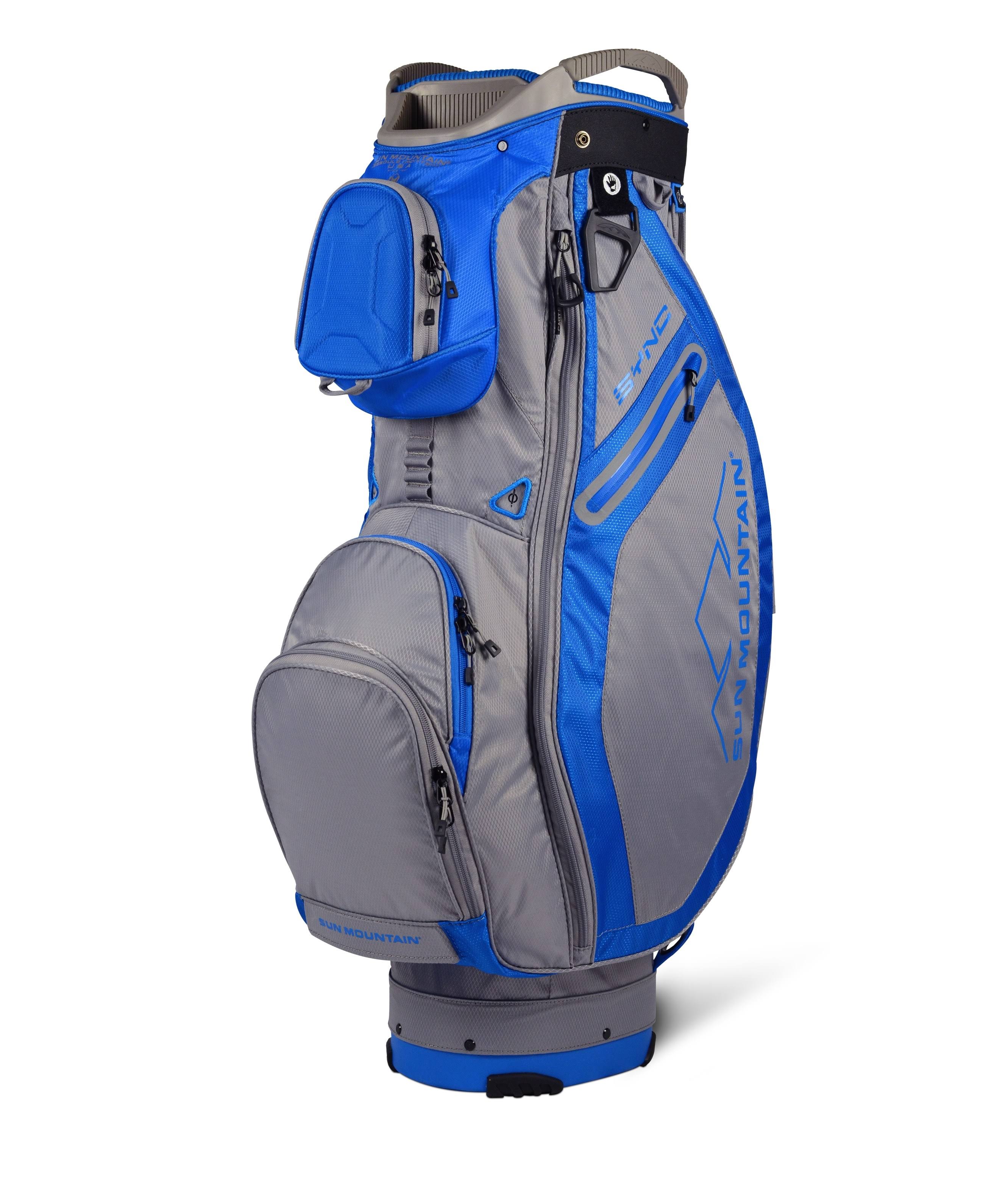 Sun Mountain 2019 Sync Cart Bag | Grey/Cobalt