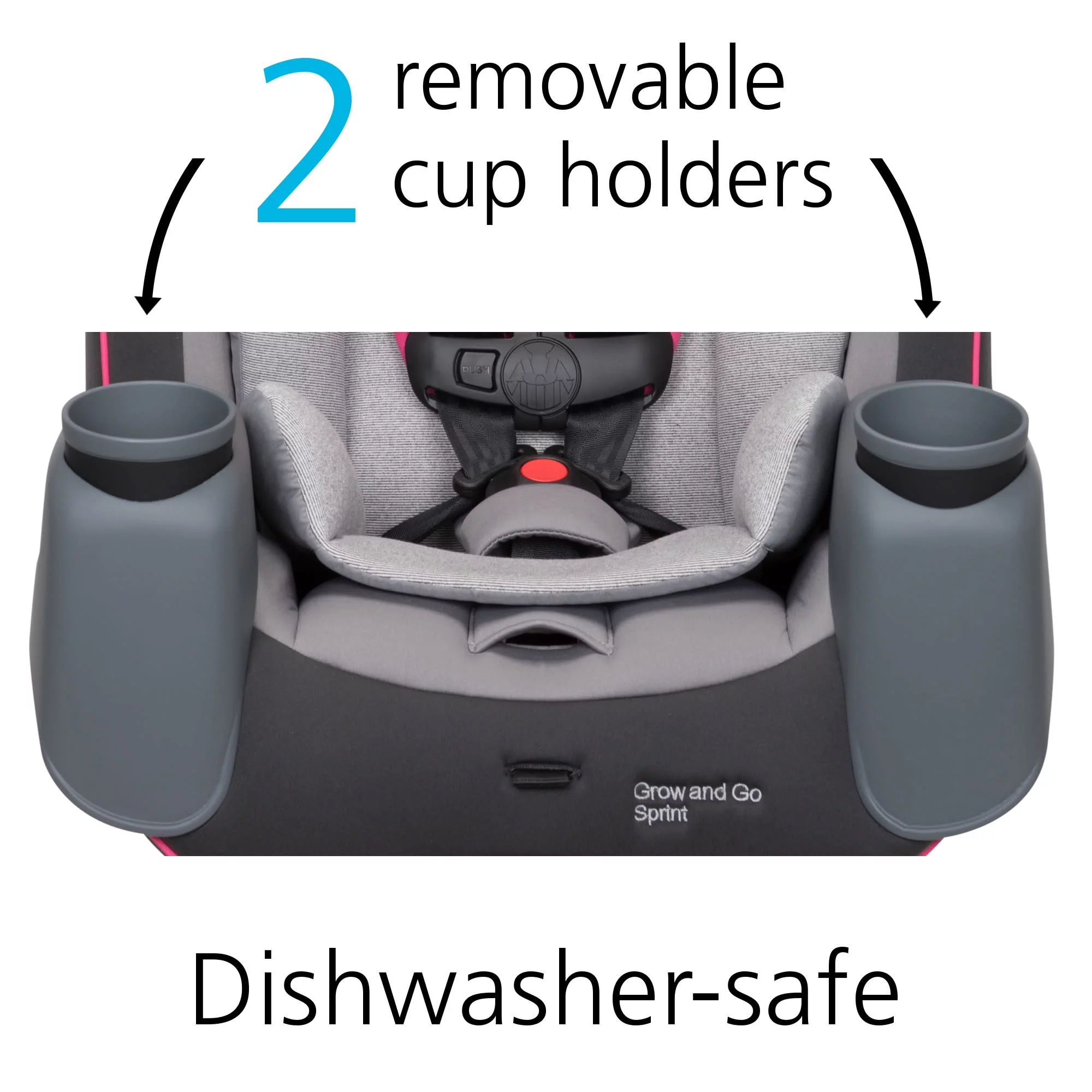 Safety 1st Grow and Go Sprint All-in-1 Convertible Car Seat, Silver Lake