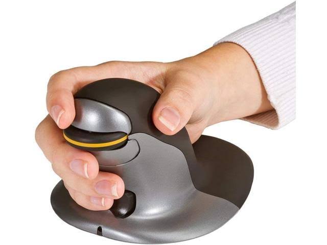 Posturite 9820100 Penguin Ambidextrous Vertical Mouse Medium Wired