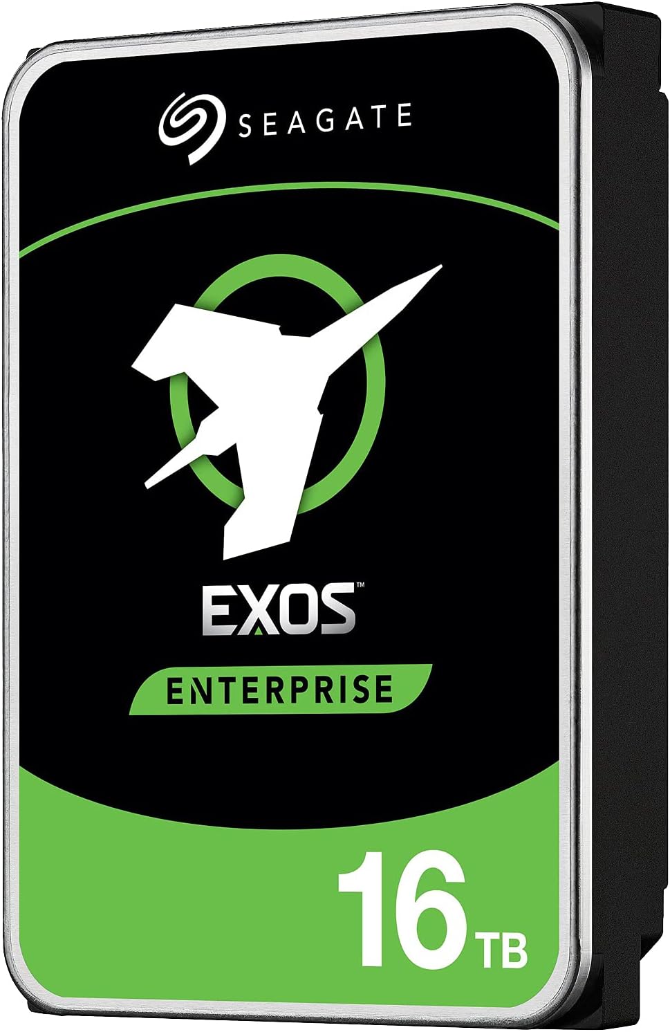 Seagate Exos X16 16TB Enterprise HDD – 7200 RPM, 256MB Cache, 12 Gb/s SAS, 512e/4Kn, 2.5M-hr MTBF Rating, 3.5 Form Factor Internal Hard Drive