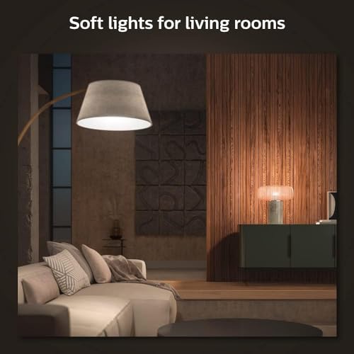 Philips Hue 75W A19 White and Color Ambiance LED Smart Color-Changing Bulb - Pack of 4 - E26 Indoor - Control with Hue App - Compatible with Alexa
