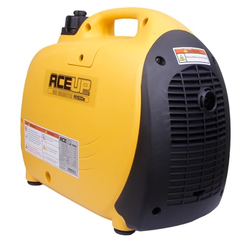 Aceup Energy 1,200W Gas Powered Generator, Small Portable Generator for Home Use Camping Ultralight, EPA & CARB Compliant