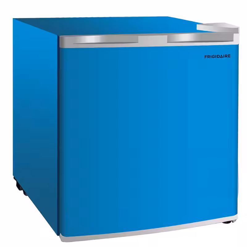 1.6 cu. ft. Mini Fridge in Blue with Freezer