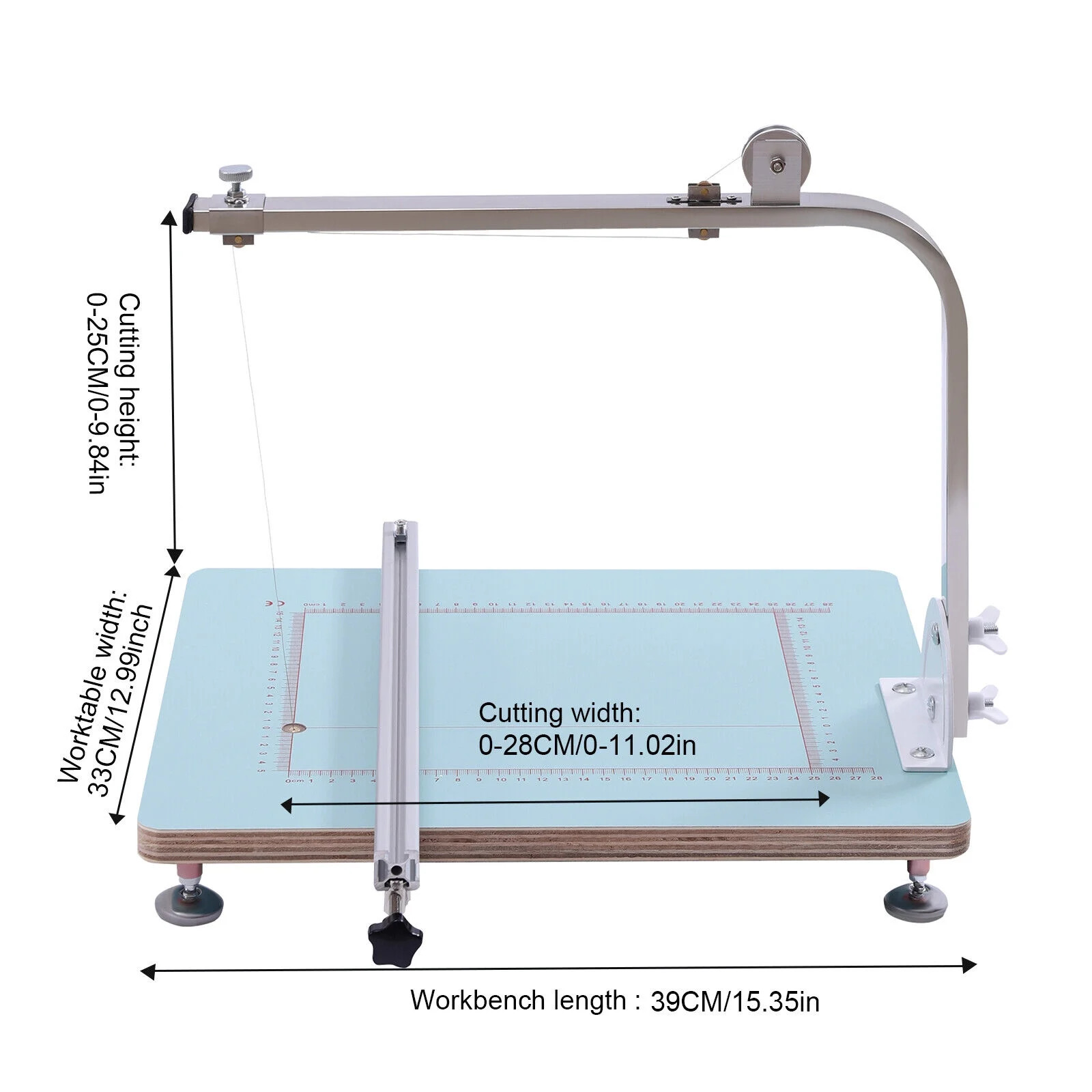Miumaeov Hot Wire Foam Cutting Machine Styrofoam Cutter Temperature 0-500°C