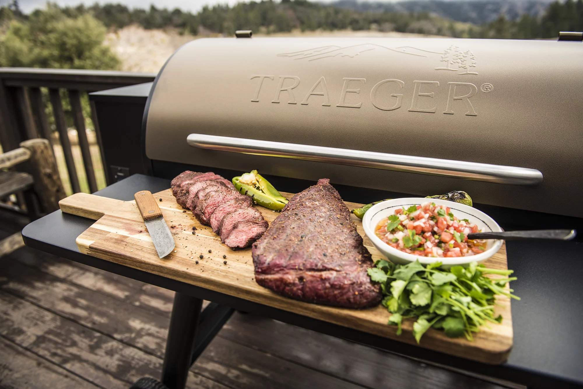 Traeger Pellet Grills Pro 34 Wood Pellet Grill and Smoker - Bronze - Radiant Selections