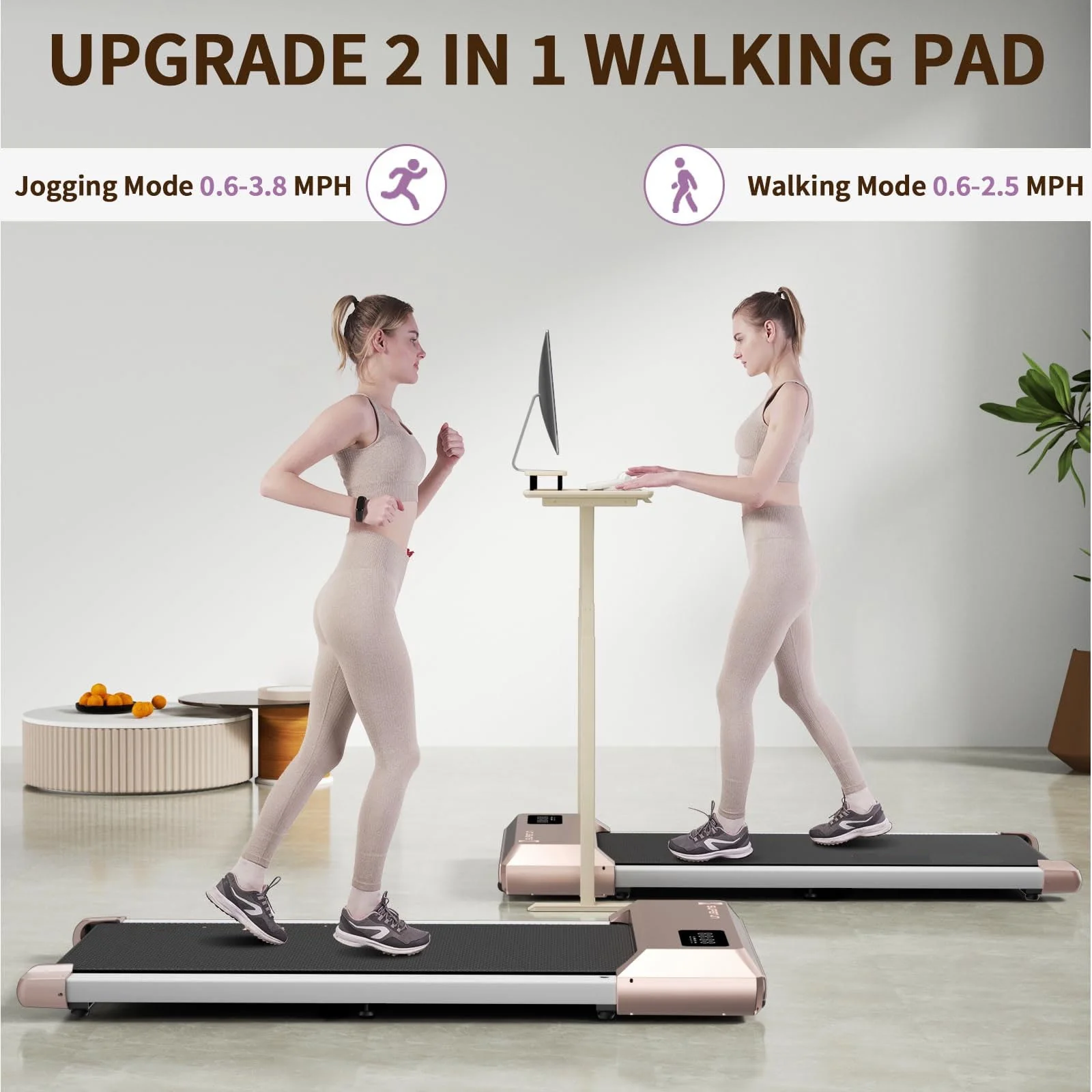 Superun Walking Pad Treadmill 2.5Hp