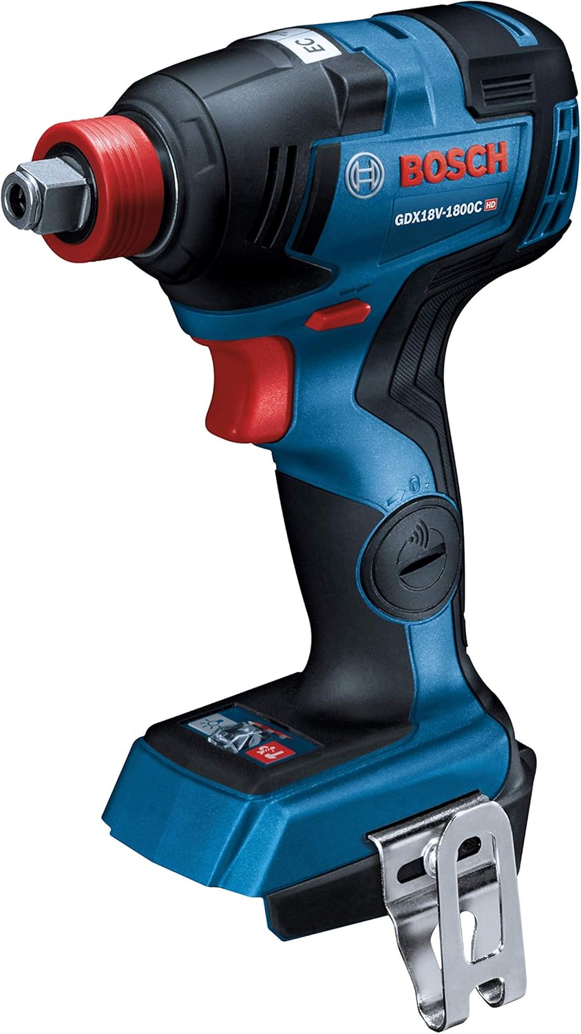 BOSCH GXL18V-251B25 18V 2-Tool Combo Kit with 1/4 In. and 1/2 In. Two-In-One Impact Driver