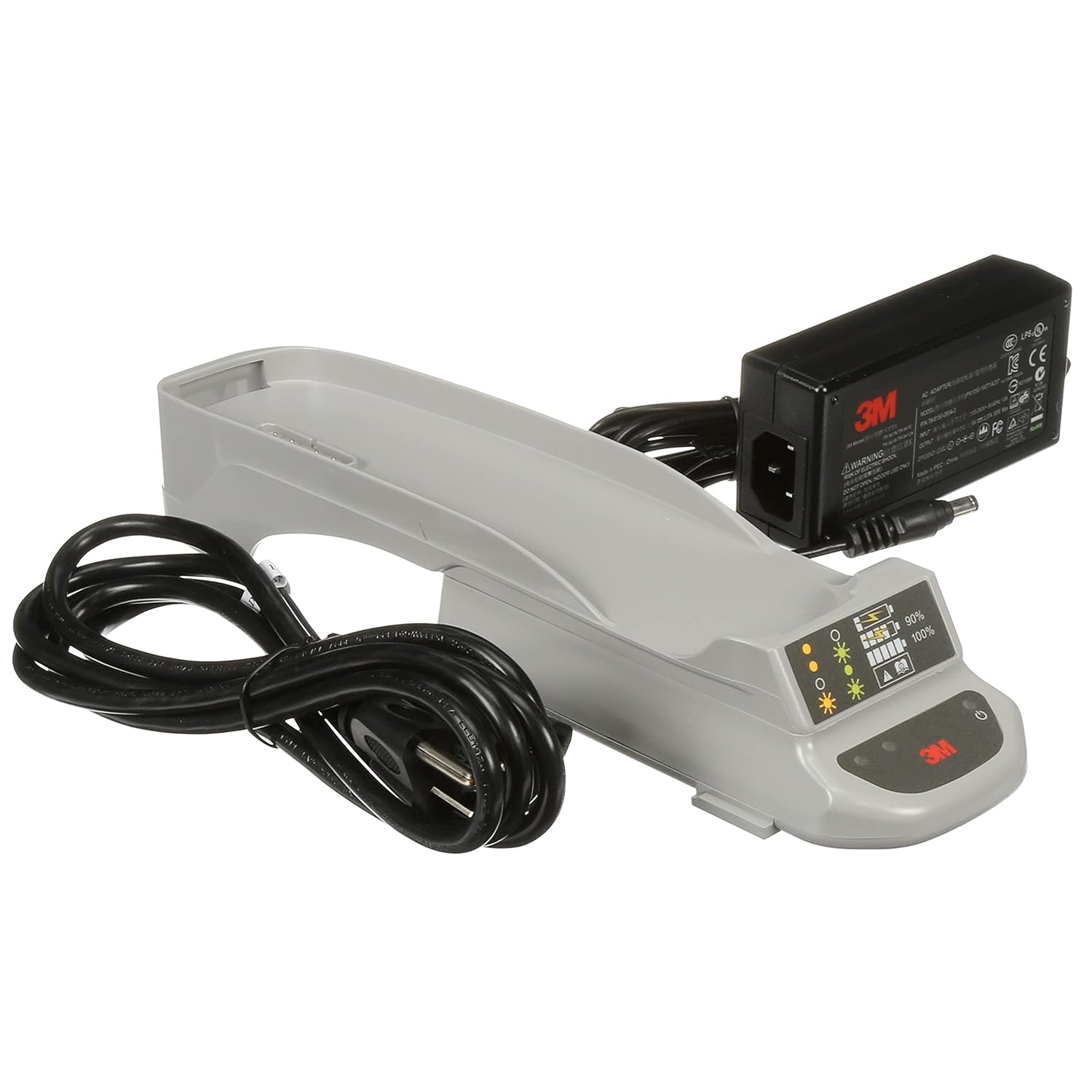 3M Versaflo Battery Charger Kit TR-641N, Single Station, For 3M Powered Air Purifying Respirator TR-600 and TR-800 (Battery Sold Separately)