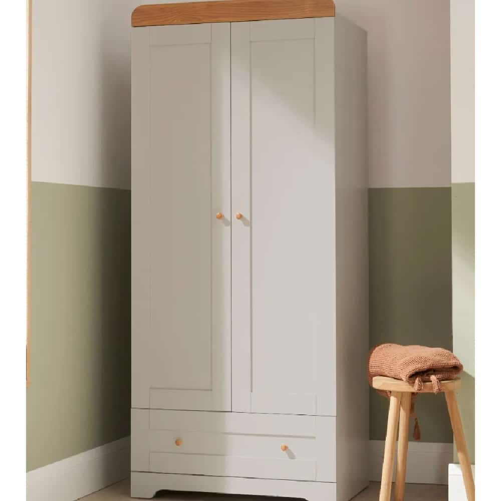 Tutti Bambini Rio 4 Piece Nursery Room Set – Dove Grey Oak