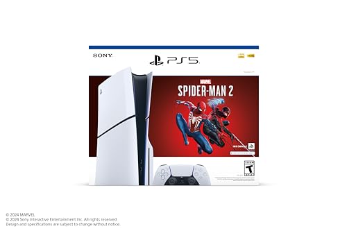 PlayStation 5 Console - Marvel&rsquo;s Spider-Man 2 Bundle (slim)