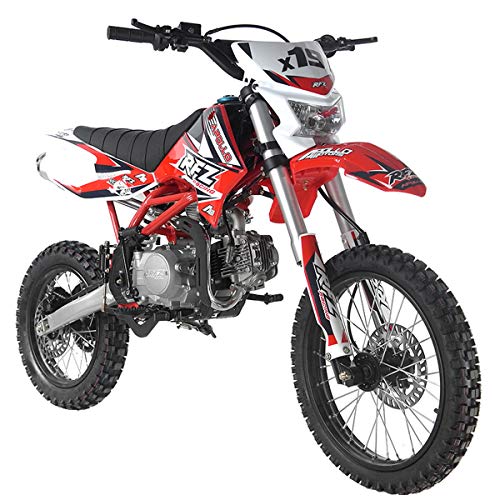 X-PRO 125cc Adult Gas Dirt Pitbike with Headlight, Black
