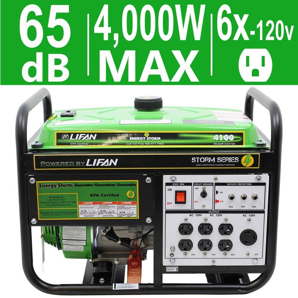 Lifan Energy Storm 4100-Watt Portable Generator - ES4100