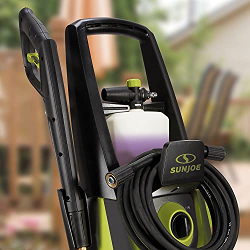 Sun Joe Electric Pressure Power Washer, 2030 PSI (PWMA Certified), 1.2 GPM, Dual Soap Tanks, (35-FT GFCI Water-Safe, Power Cord), SPX3000
