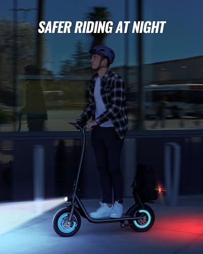 URBANMAX X2 Electric Scooter for Adults with Basket, 12" Adult Electric Scooters for Teens with Max 20 Miles & 18.6MPH Power by 550W
