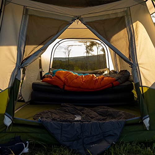 CORE Instant Cabin Tent | Multi Room Tent for Family | Large Pop Up Tent with Organization for Outdoor Camping Accessories | 4 Person / 6 Person / 8