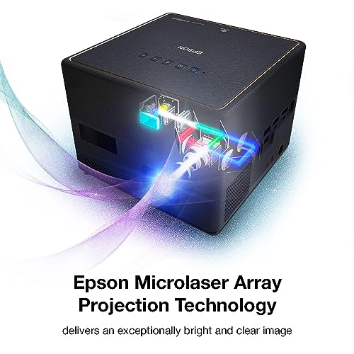 Epson EpiqVision Mini Laser Projector, 3LCD, Portable